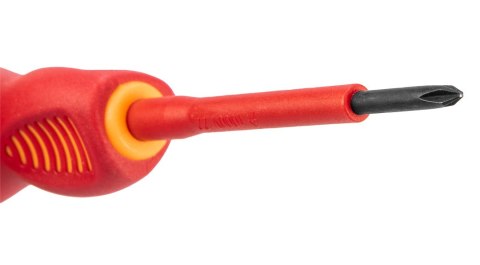 Wkrętak krzyżowy 1000V, PH0 x 60 mm, S2