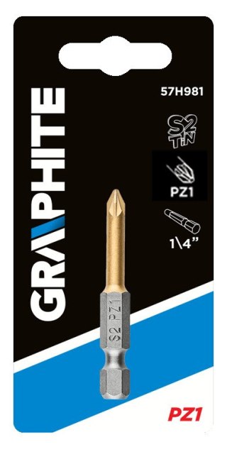 Końcówka wkrętakowa PZ1 x 50 mm
