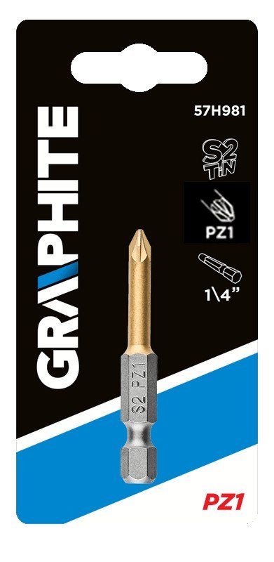 Końcówka wkrętakowa PZ1 x 50 mm