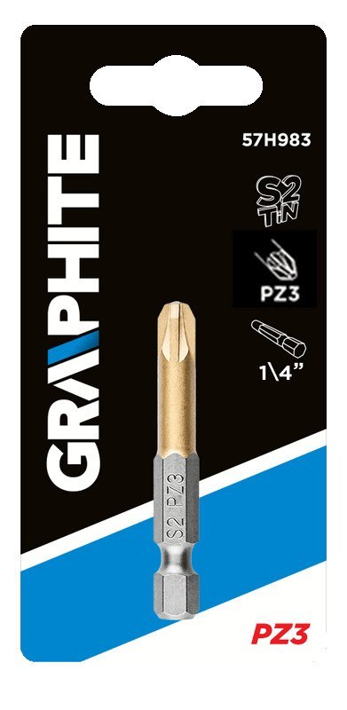 Końcówka wkrętakowa PZ3 x 50 mm