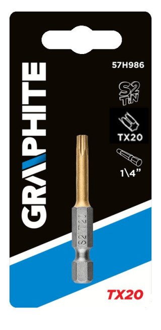 Końcówka wkrętakowa TX20 x 50 mm