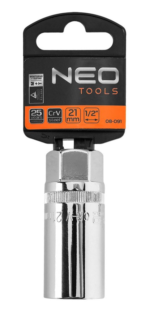 Nasadka do świec 1/2", 21 mm