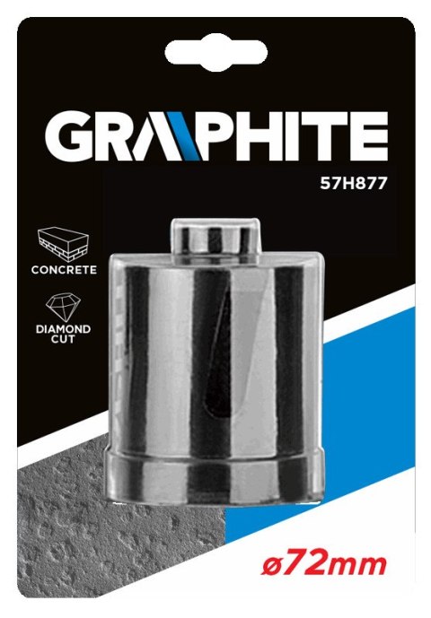 Otwornica diamentowa 72 x 10 x 75 mm Otwornica diamentowa 72 x 10 x 75 mm