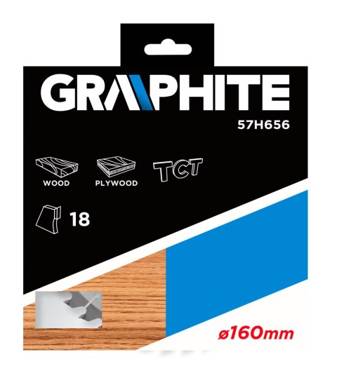 Tarcza do pilarki, widiowa, 160 x 30 mm, 18 zębów