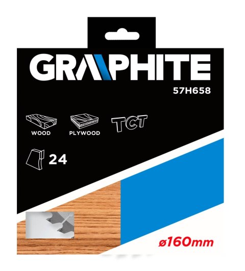 Tarcza do pilarki, widiowa, 160 x 30 mm, 24 zęby Tarcza do pilarki, widiowa, 160 x 30 mm, 24 zęby