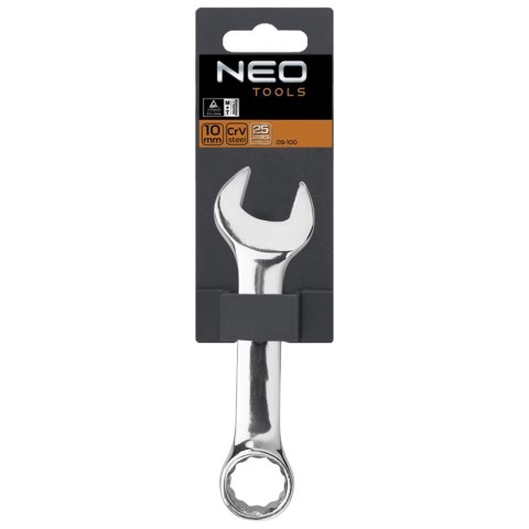 Klucz płasko-oczkowy 8 x 92 mm