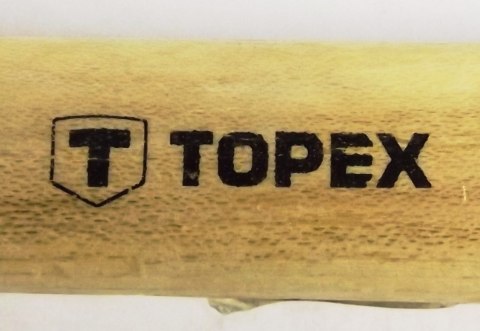 Młotek gumowy 63 mm, 680 g, czarno-biała guma