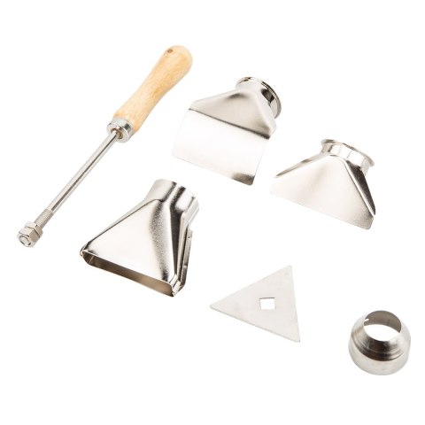 Opalarka 2000W, zakres temperatur: I: 25°C, II: 350°C, III: 550°C, walizka