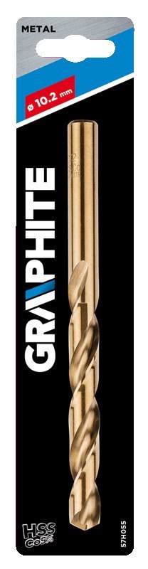 Wiertło do metalu HSS-Co, 10.2 mm