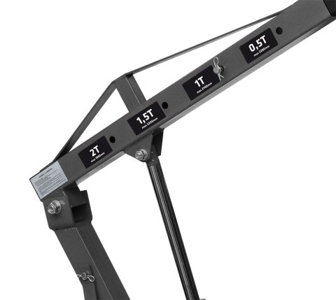 Podnośnik warsztatowy 2 t, 25 - 2382 mm, żuraw Podnośnik warsztatowy 2 t, 25 - 2382 mm, żuraw