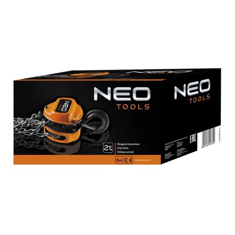 Wciągarka łańcuchowa 2 t, 3 m Wciągarka łańcuchowa 2 t, 3 m