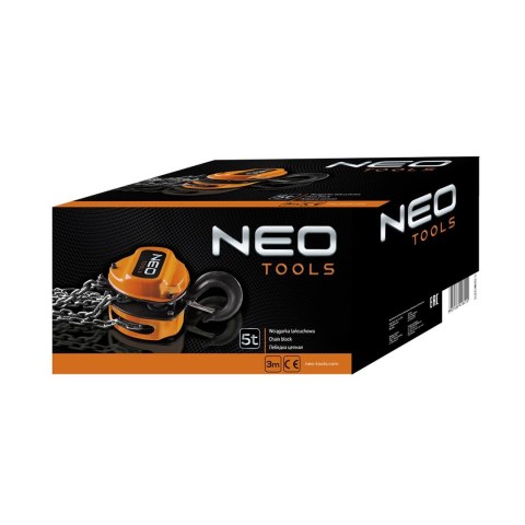 Wciągarka łańcuchowa 5 t, 3 m Wciągarka łańcuchowa 5 t, 3 m