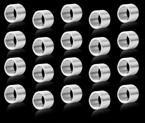 Wkłady do naprawy gwintów M8, 20 szt.