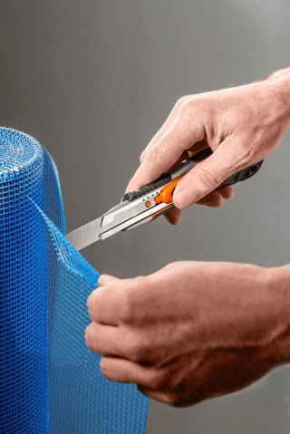 Nóż z ostrzem łamanym 18 mm, szybkie cięcie i blokada ostrza