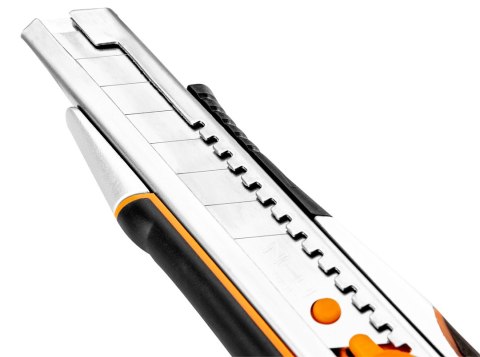 Nóż z ostrzem łamanym 18 mm, szybkie cięcie i blokada ostrza