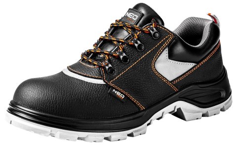 Półbuty robocze, skórzane, S1P SRA, rozmiar 42, CE