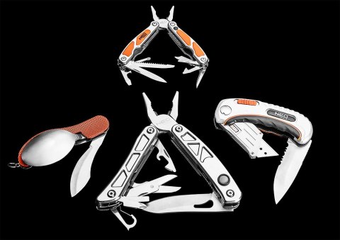 Scyzoryk biwakowy, pomarańczowy Scyzoryk biwakowy, pomarańczowy