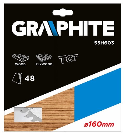 Tarcza do pilarki, widiowa, 160 x 30 mm, 48 zębów Tarcza do pilarki, widiowa, 160 x 30 mm, 48 zębów