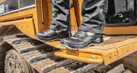 Trzewiki robocze, skórzane, S1P SRA, rozmiar 42, CE