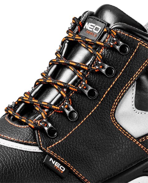 Trzewiki robocze, skórzane, S1P SRA, rozmiar 45, CE