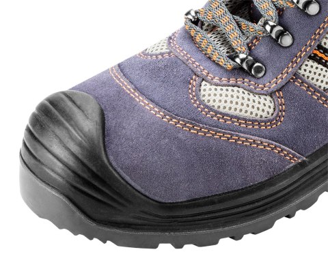 Trzewiki robocze, zamszowe, S1P SRA, rozmiar 45, CE