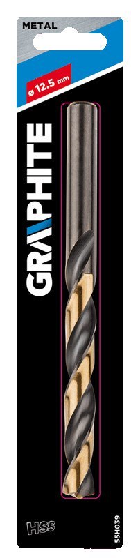 Wiertło do metalu HSS-CNC, 124°, "Pro-Tec", 12.5 mm