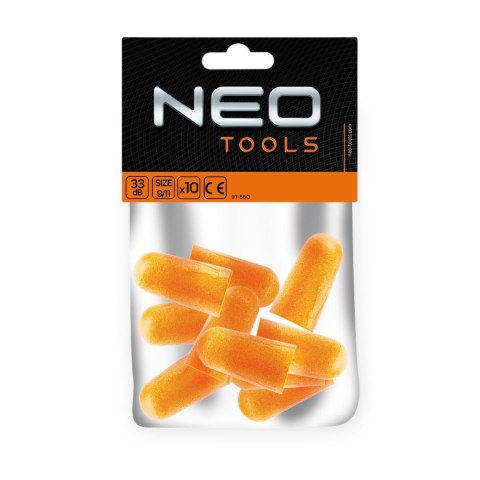 Wkładki przeciwhałasowe jednorazowego użytku, 5 par