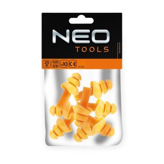 Wkładki przeciwhałasowe jednorazowego użytku, 5 par