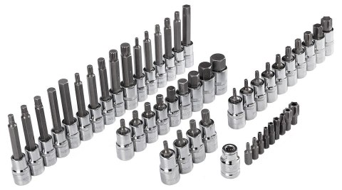 Zestaw bitów Torx, 49 szt.