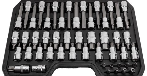 Zestaw bitów Torx, 49 szt.