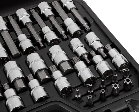 Zestaw bitów Torx, 49 szt.