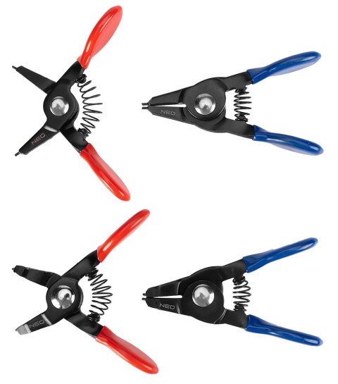 Zestaw mini szczypiec do pierścieni osadczych