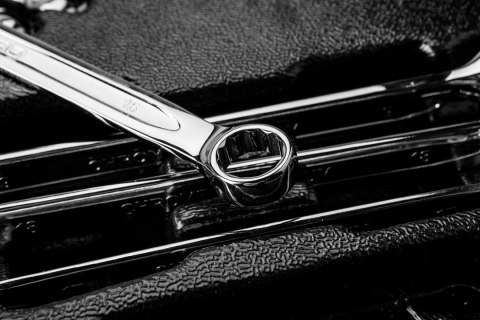 Klucze płasko-oczkowe 6-19 mm, zestaw 14 szt., wkładka