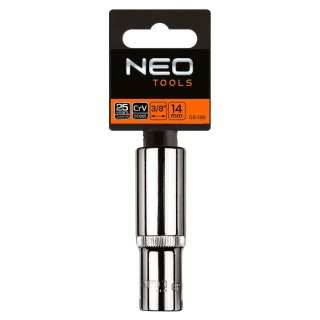 Nasadka sześciokątna 3/8" długa, 20 mm