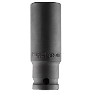 Nasadka udarowa 1/2" długa, 19 x 78 mm , CrMo