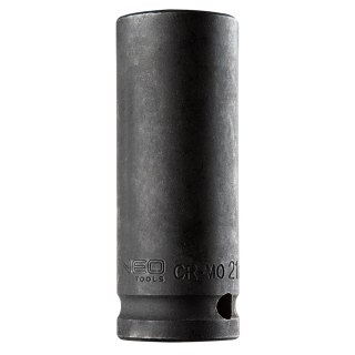 Nasadka udarowa 1/2" długa, 21 x 78 mm , CrMo