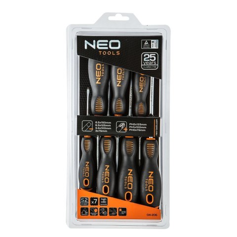 Zestaw wkrętaków, 7 szt. Zestaw wkrętaków, 7 szt.