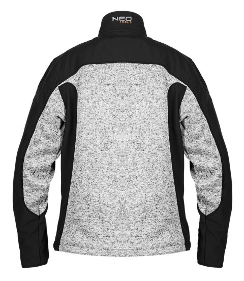 Bluza dziana wzmacniana tkaniną softshell, rozmiar L