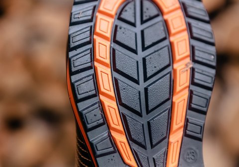 Półbuty robocze skórzane SB FO, stalowy podnosek, rozmiar 42