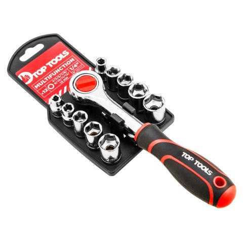 Klucze nasadowe 1/4", zestaw 12 szt. Klucze nasadowe 1/4", zestaw 12 szt.