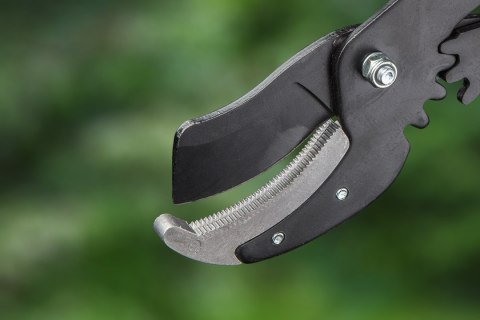 Sekator do gałęzi kowadełkowy 710 mm, średnica cięcia 42 mm, uchwyty aluminiowe Sekator do gałęzi kowadełkowy 710 mm, średnica cięcia 42 mm, uchwyty aluminiowe