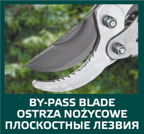 Sekator do gałęzi teleskopowy 670 mm, średnica cięcia 45 mm, uchwyty aluminiowe Sekator do gałęzi teleskopowy 670 mm, średnica cięcia 45 mm, uchwyty aluminiowe