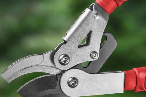 Sekator do gałęzi teleskopowy 670 mm, średnica cięcia 45 mm, uchwyty aluminiowe Sekator do gałęzi teleskopowy 670 mm, średnica cięcia 45 mm, uchwyty aluminiowe