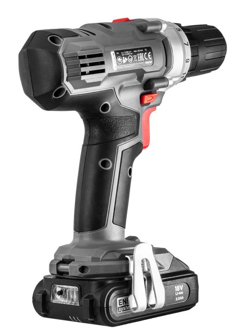 Wiertarko-wkrętarka akumulatorowa Energy+ 18V, Li-Ion, uchwyt samozaciskowy 13 mm, bez akumulatora Wiertarko-wkrętarka akumulatorowa Energy+ 18V, Li-Ion, uchwyt samozaciskowy 13 mm, bez akumulatora