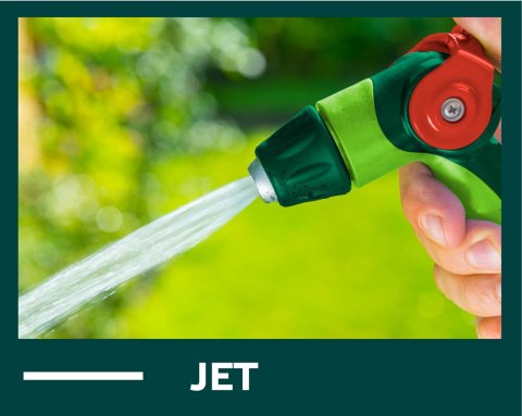 Zraszacz pistoletowy regulowany z płynna regulacją strumienia Zraszacz pistoletowy regulowany z płynna regulacją strumienia