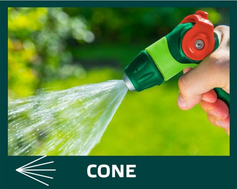 Zraszacz pistoletowy regulowany z płynna regulacją strumienia Zraszacz pistoletowy regulowany z płynna regulacją strumienia