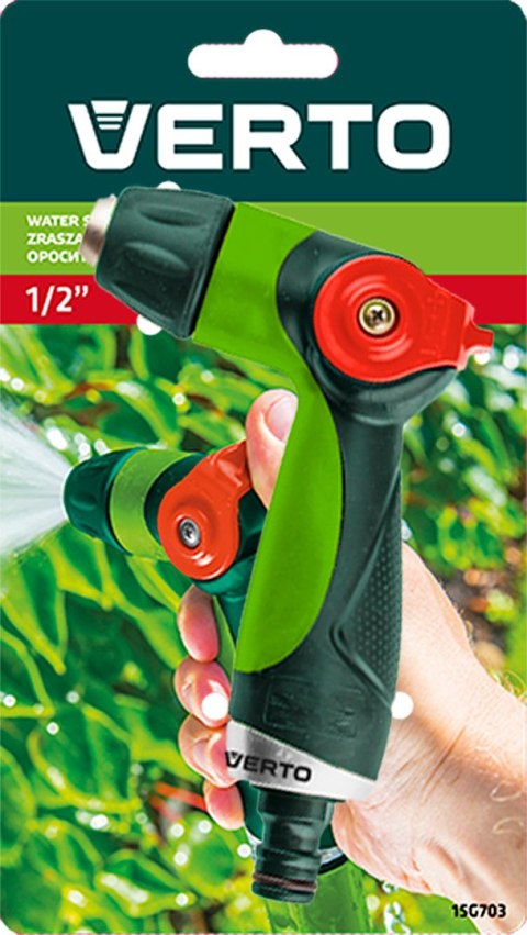 Zraszacz pistoletowy regulowany z płynna regulacją strumienia Zraszacz pistoletowy regulowany z płynna regulacją strumienia