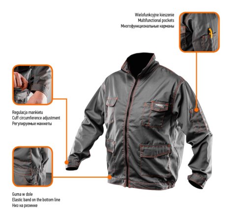 Bluza robocza BASIC, rozmiar L/52