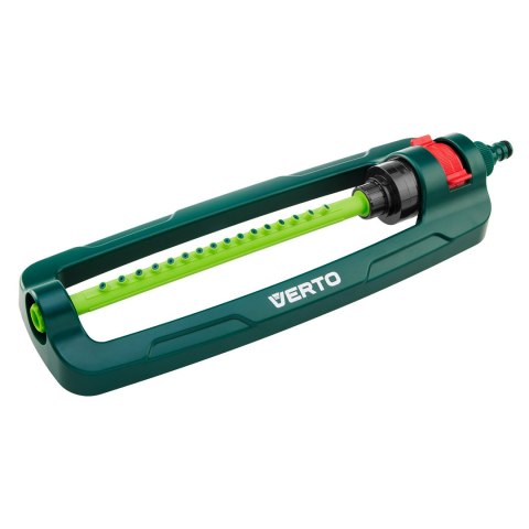 Zraszacz oscylacyjny, powierzchnia zraszania 12 x 18 m, 16 dyszy zraszających, igła do udrażniania dysz Zraszacz oscylacyjny, powierzchnia zraszania 12 x 18 m, 16 dyszy zraszających, igła do udrażniania dysz