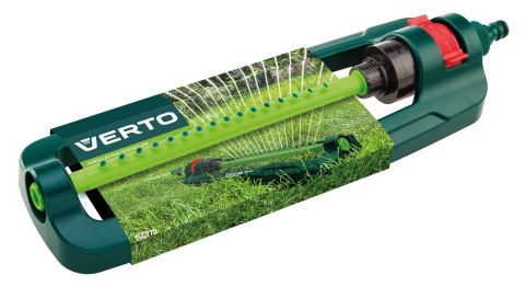 Zraszacz oscylacyjny, powierzchnia zraszania 12 x 18 m, 16 dyszy zraszających, igła do udrażniania dysz Zraszacz oscylacyjny, powierzchnia zraszania 12 x 18 m, 16 dyszy zraszających, igła do udrażniania dysz